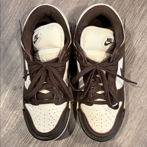 Nike Chocolate and Cream Sneakers